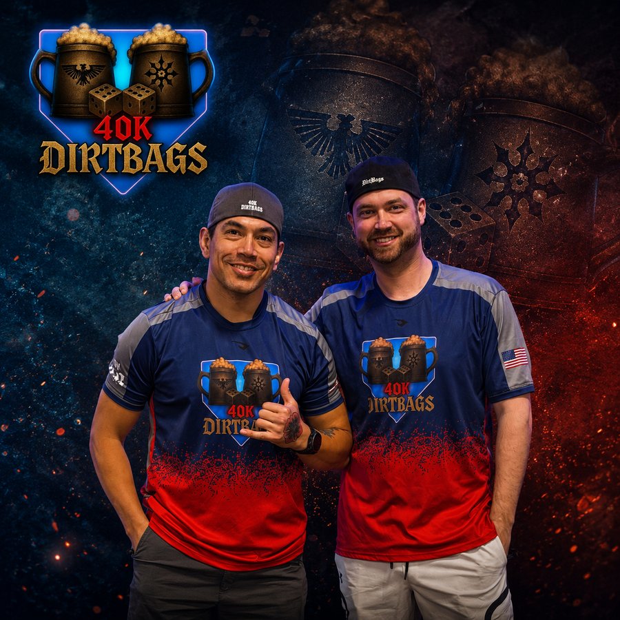 Derek Apsche and Mike Keevil — 40K Dirtbags